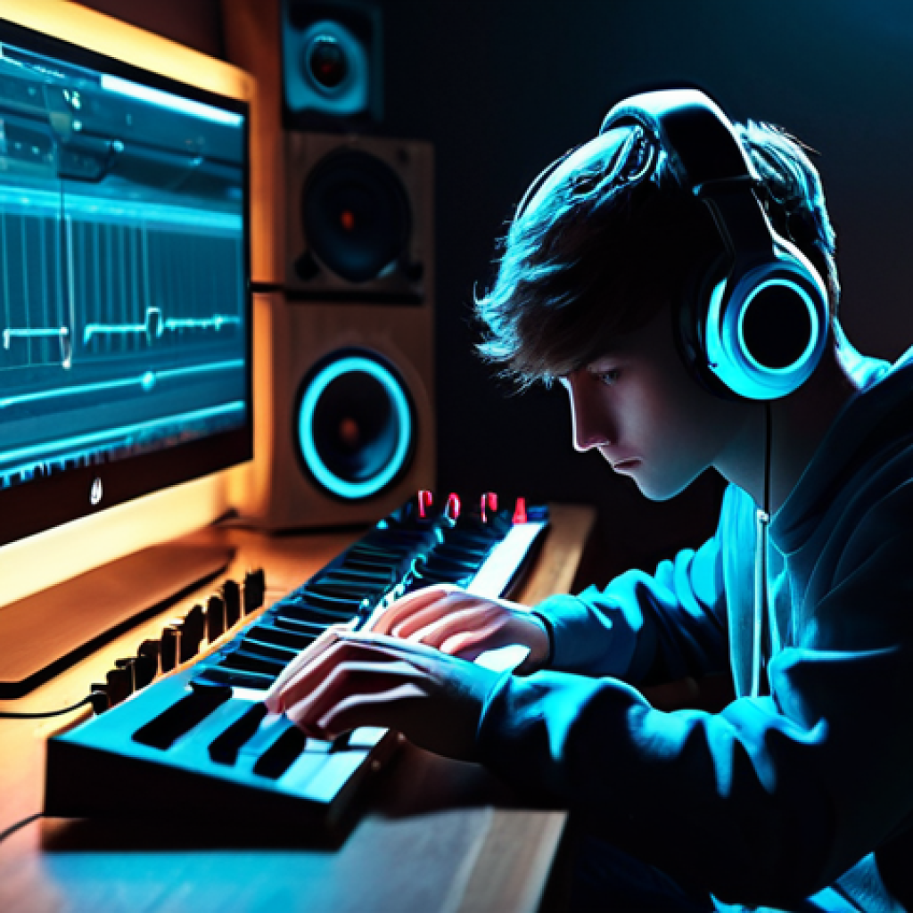 LOL 플레이리스트 추천 - **Prompt 1: "Lo-Fi Lane Harmony"**
    A close-up, cinematic shot of a League of Legends player in a...