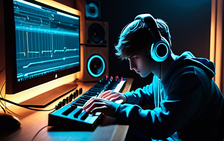 LOL 플레이리스트 추천 - **Prompt 1: "Lo-Fi Lane Harmony"**
    A close-up, cinematic shot of a League of Legends player in a...