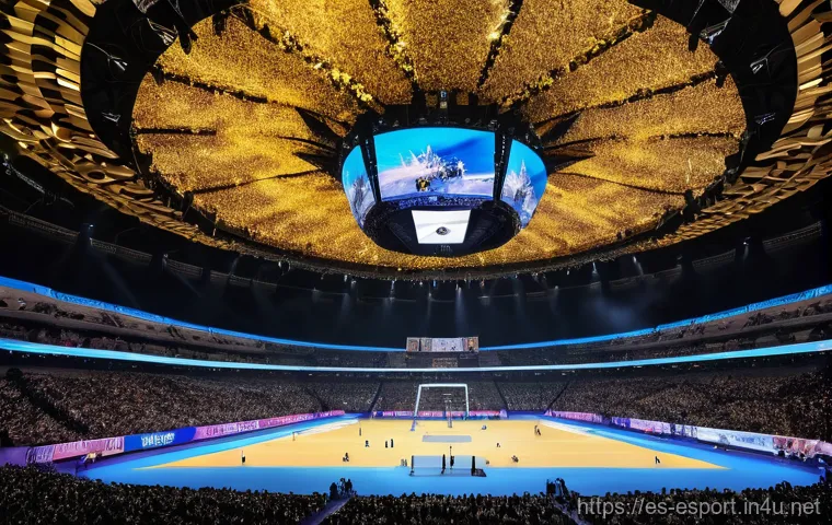 롤드컵 결승전 장소 - **Prompt for Shanghai: Knockout Stage Drama**
    "A dynamic, high-energy image capturing the Merced...